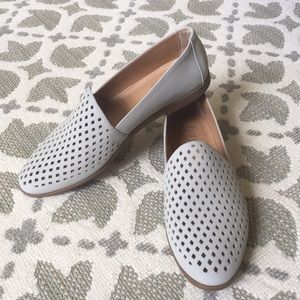 Franco Sarto laser cut-out flats size 8.